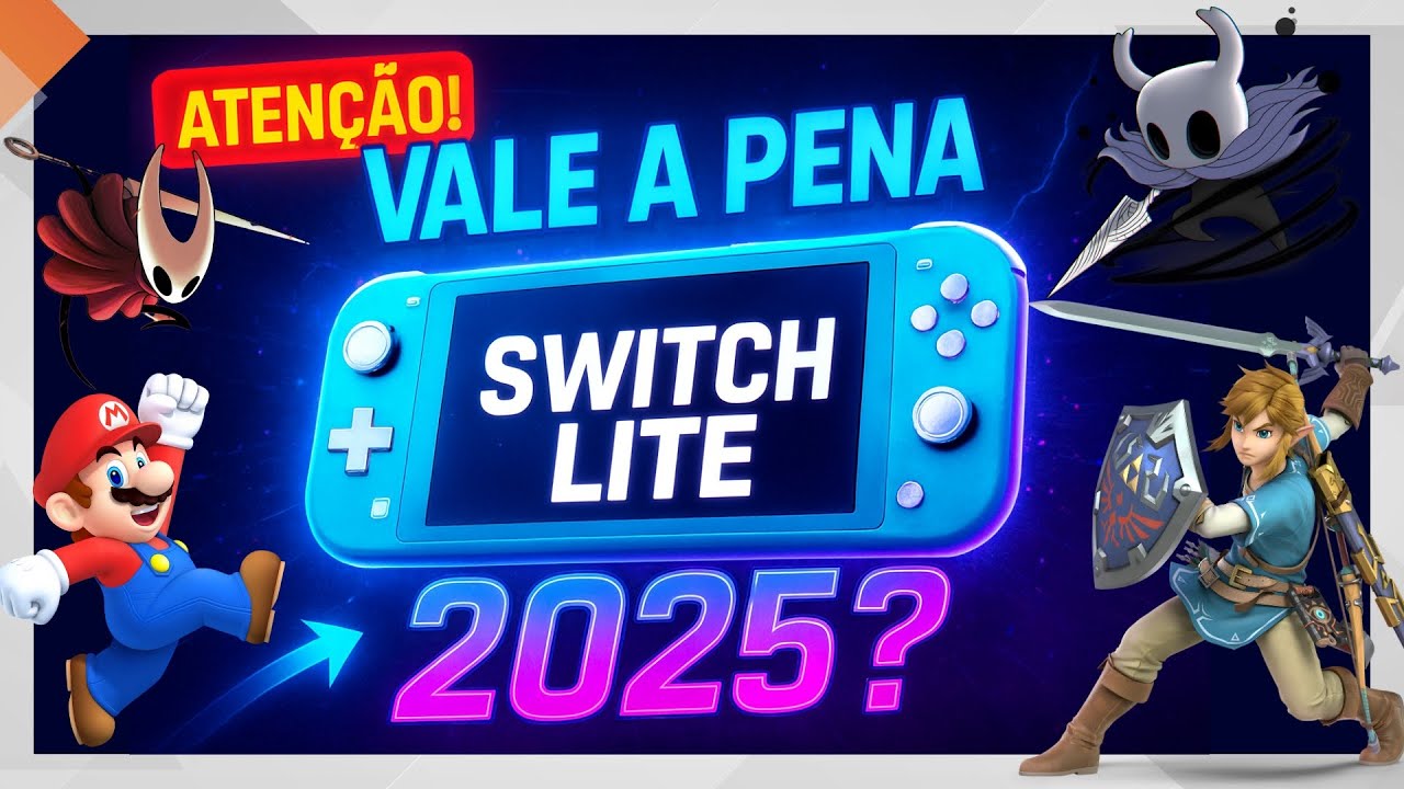 🔥 Nintendo Switch Lite em 2025 – Ainda Vale a Pena?