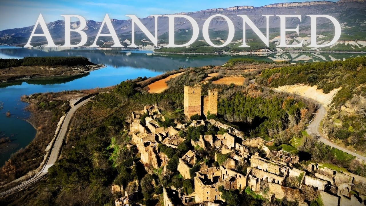 Lost in Time: Virtual Tour EXPLORING the ABANDONED VILLAGES of Spanish Reservoir 🏚️