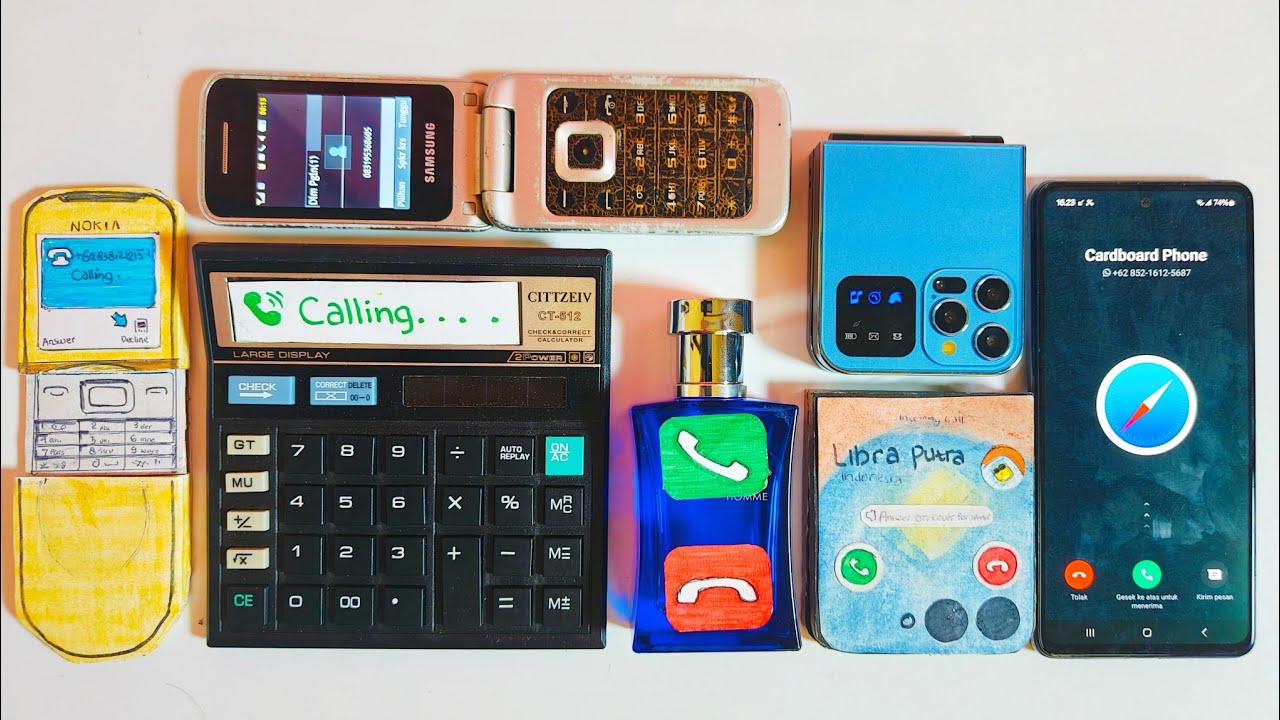 Calculator Calling On Nokia 8800, Samsung C3592, Perfume,i15 pro,Galaxy Z flip 7, Samsung A53 Safari