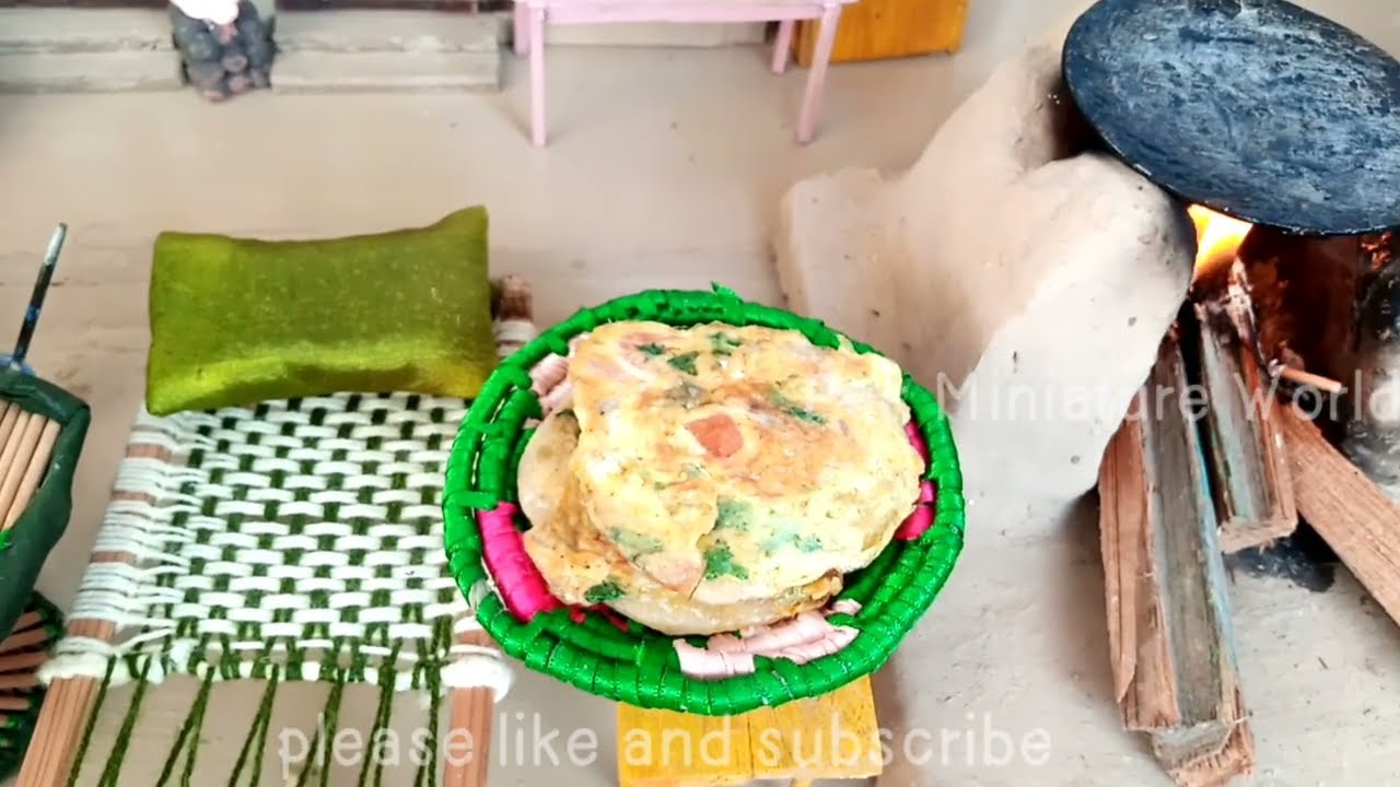Delicious and chatpata egg paratha