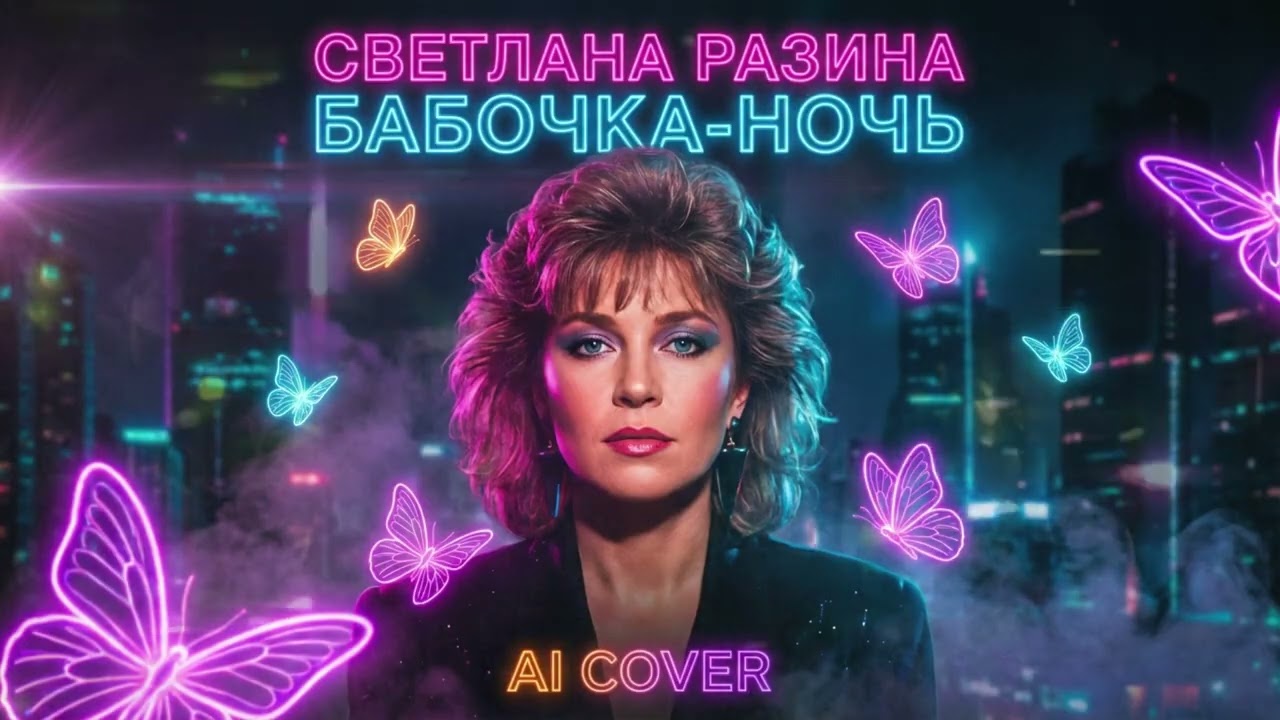 Светлана Разина |   Бабочка Ночь | (AI Cover)
