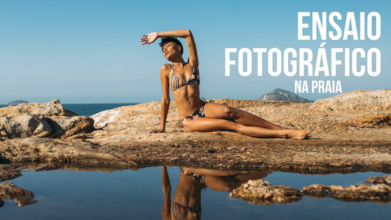 Ensaio fotográfico na praia - 35mm vs 24mm