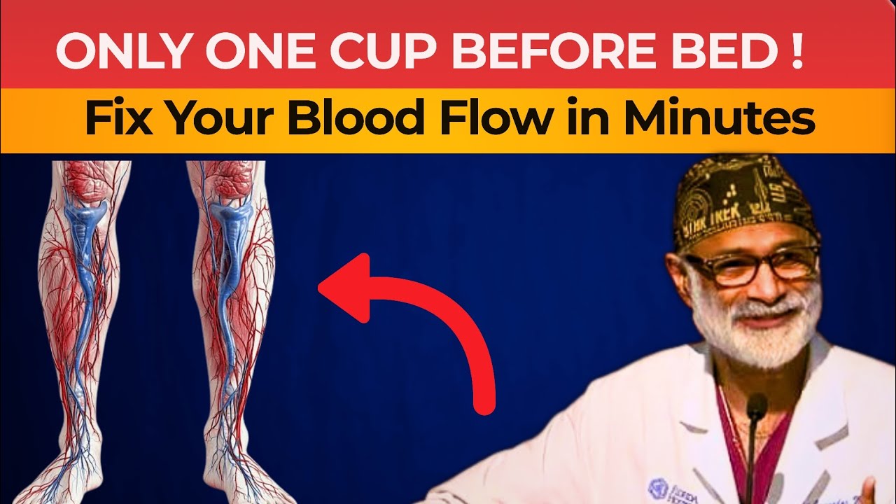 Over 50? Drink THIS to Increase Blood Flow in Legs Fast | DOCTOR EXPLAINS