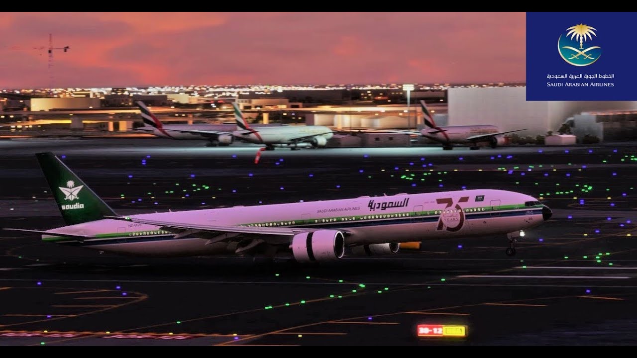 [السعودية ] Saudia  | 777-300ER | Riyadh ✈ Dubai  [FULL FLIGHT] | Microsoft Flight Simulator 2020