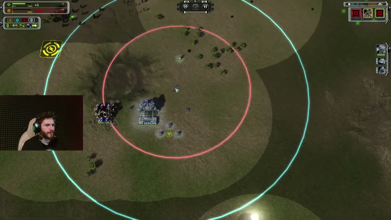 Сражаемся в  тени врага !!! Supreme Commander Forged Alliance.  11 Серия