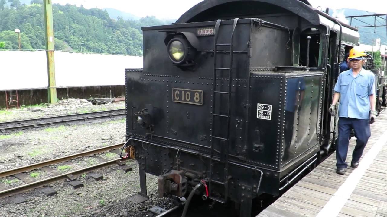 ２０１６年６月１６日　千頭駅　SL接続