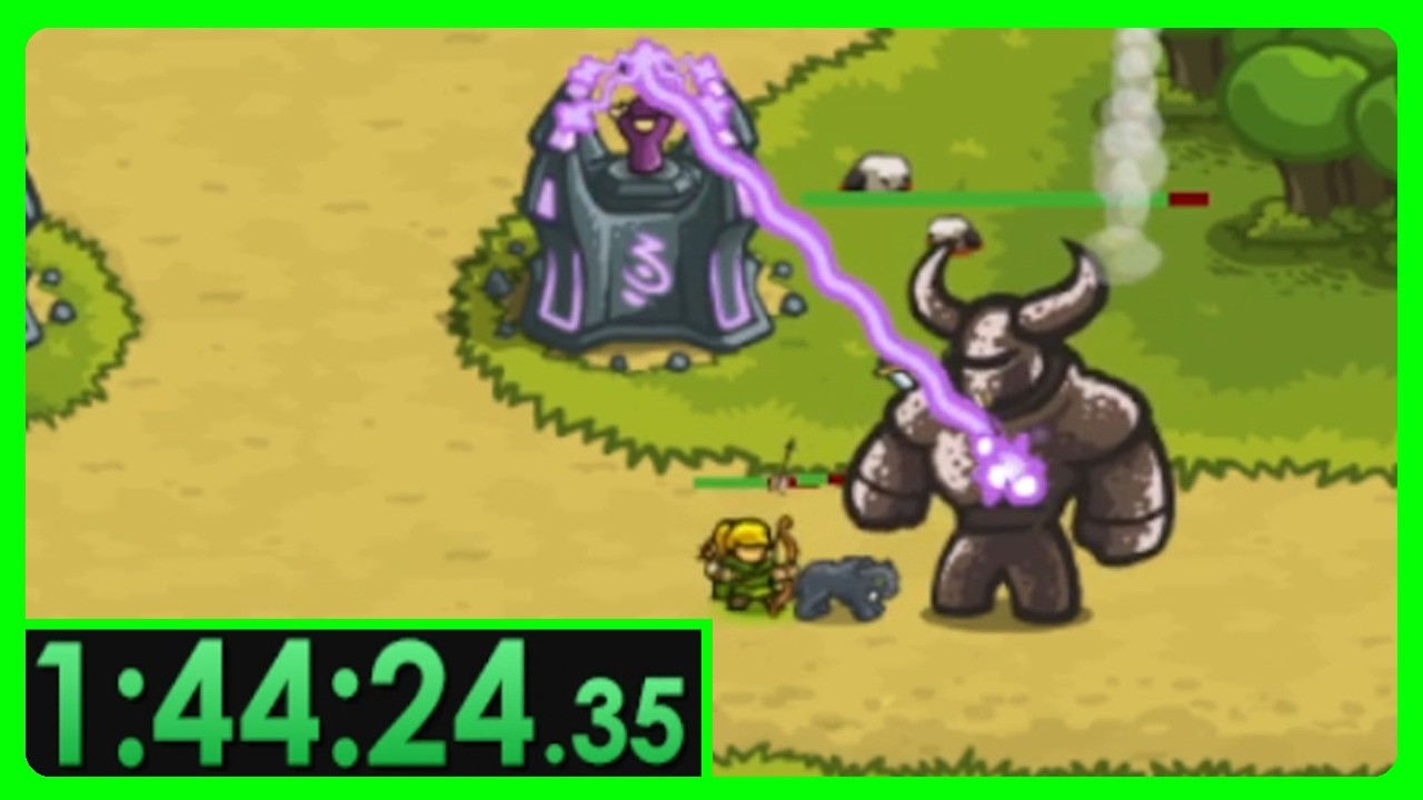 Dew Robi Speedrun Kingdom Rush