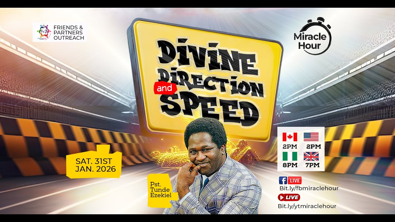 Divine Direction and Speed || Miracle Hour January, 2026 || Pastor Tunde Ezekiel