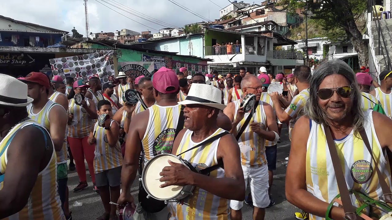 ESQUENTA BATERIA PURA CADÊNCIA VERDE E ROSA DO SINDICATO DO SAMBA