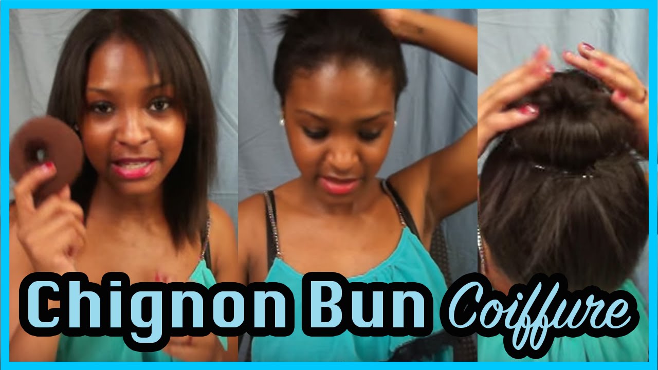 Manuela Miró  - Joli et gros chignon avec des cheveux courts : bun