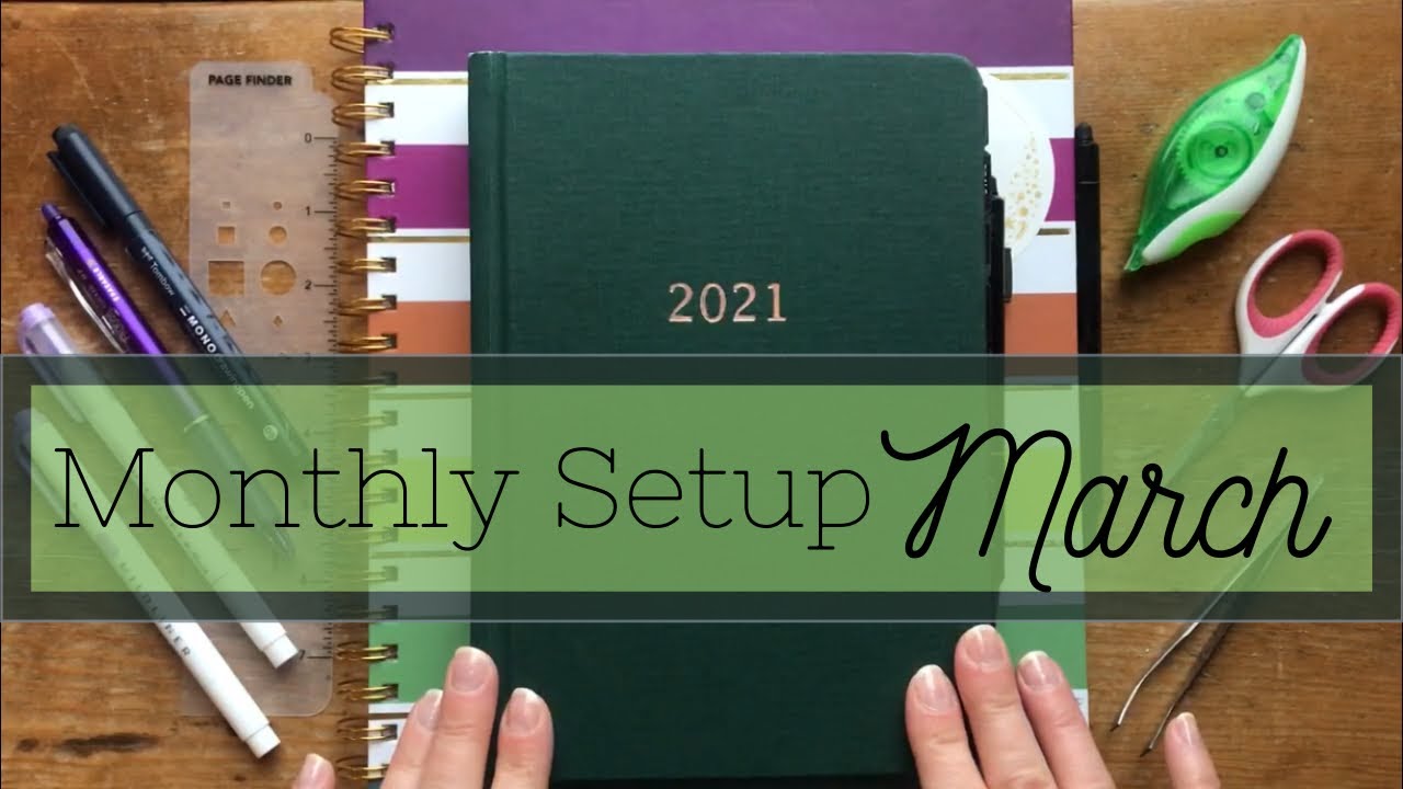 March Unbound Planner Setup | Business & Social Media Planner Setup