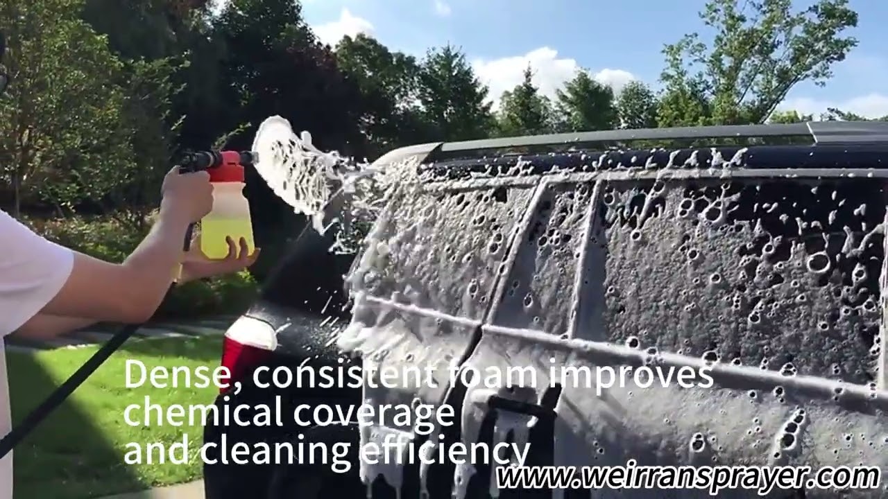 🚿 Upgrade Your Outdoor Cleaning Line with a High-Performance Garden Hose Foam Gun