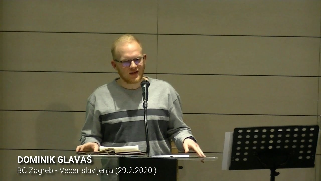 Svjedočanstvo - Dominik Glavaš - (29.2.20)