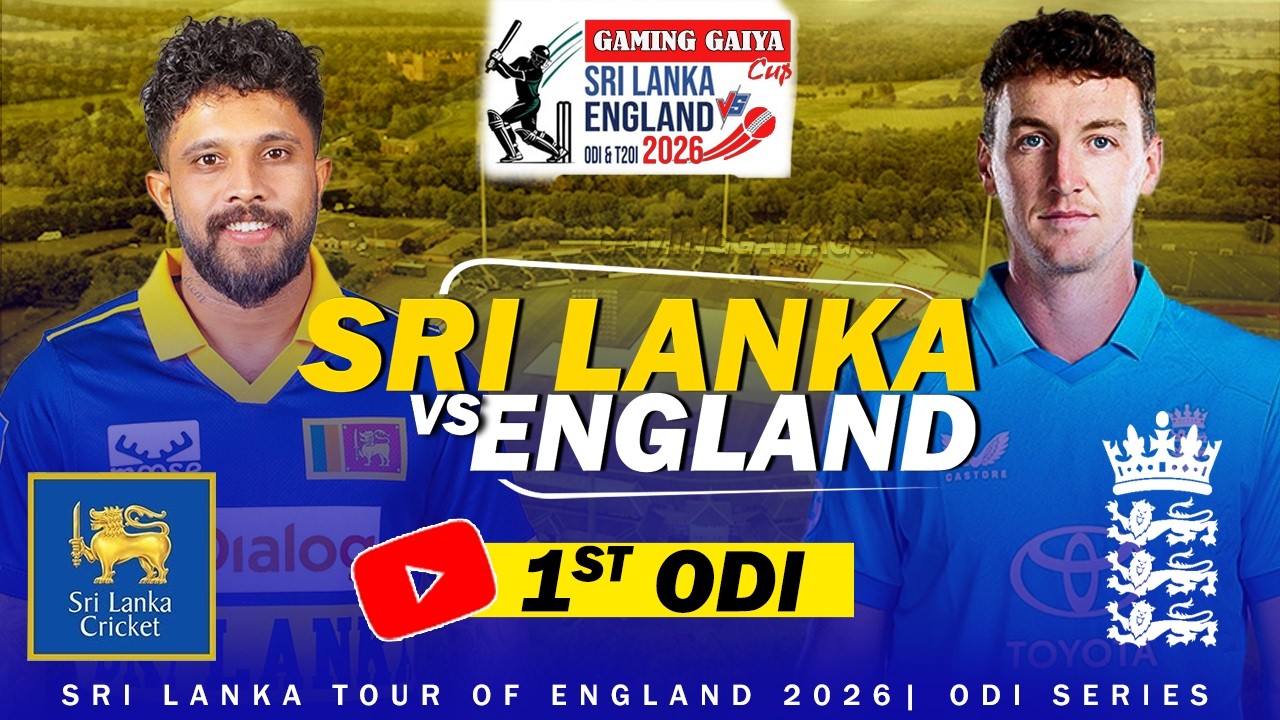 🔴 LIVE | 1st ODI | SRI LANKA vs ENGLAND || Sri Lanka Tour England 2026