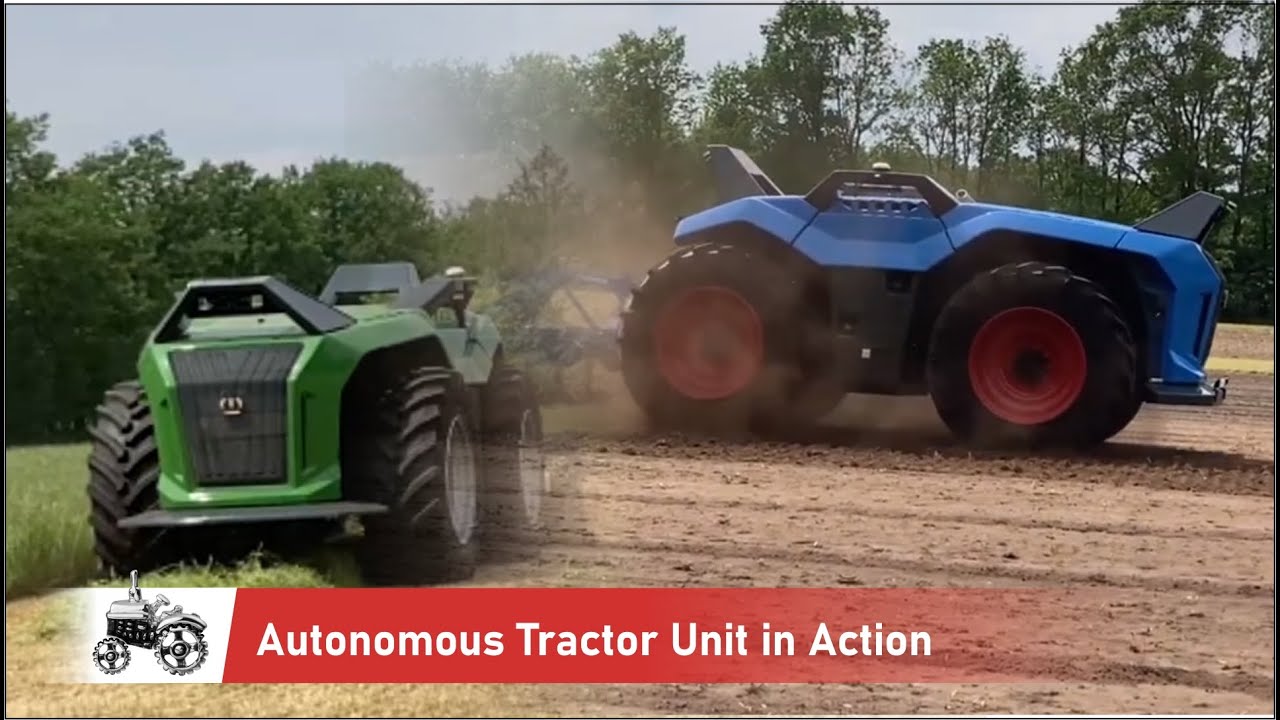 New Lemken & Krone Autonomous Tractor Unit in Action