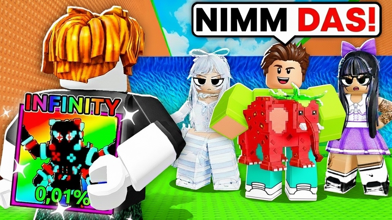 Ich gebe mich als NOOB aus und dann VERSCHENKE ich INFINITY BRAINROTS!
