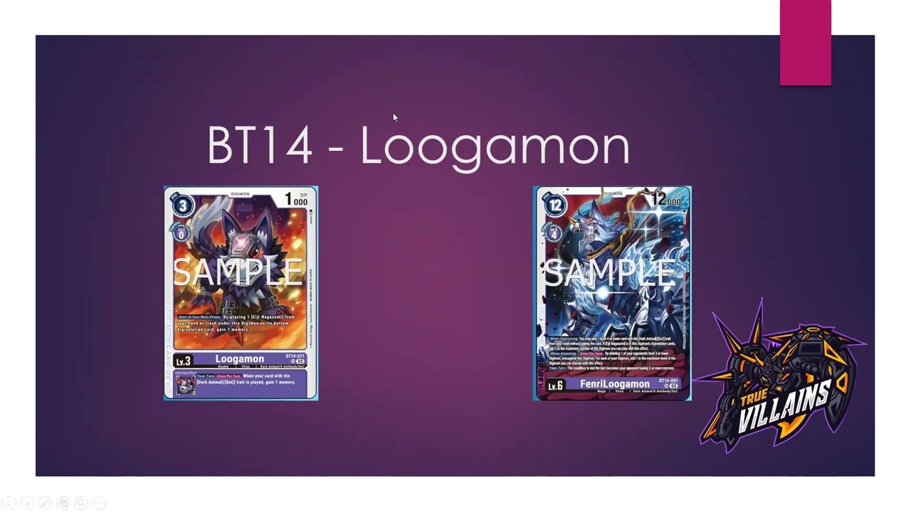 BT14 Loogamon In Depth Guide - Digimon Card Game