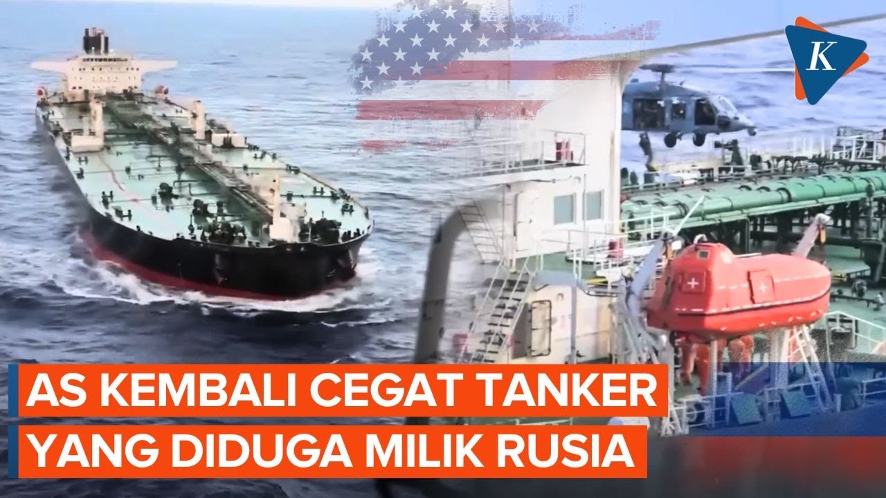 Detik-detik Tentara AS Geledah Kapal Tanker Aquila II, Diduga Milik Rusia