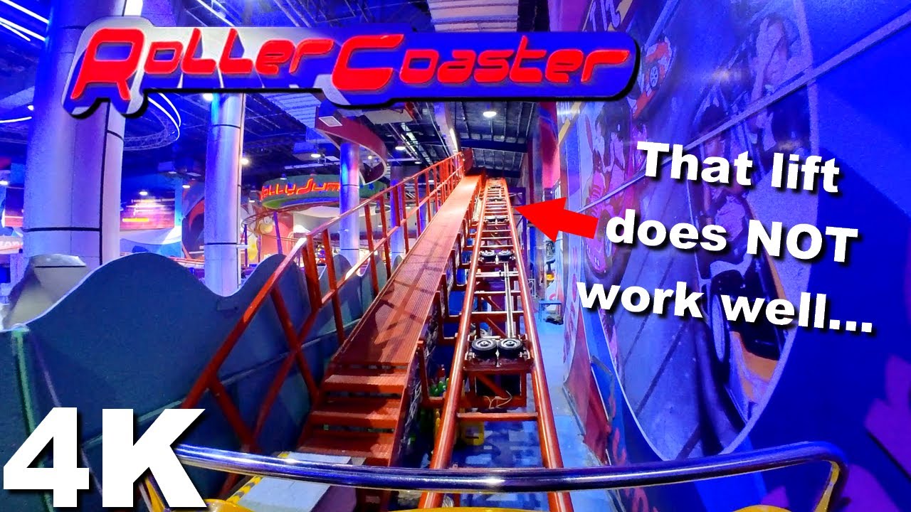 Roller Coaster [On-Ride 4K POV] - Sparky's / Khalidiyah Mall Abu Dhabi