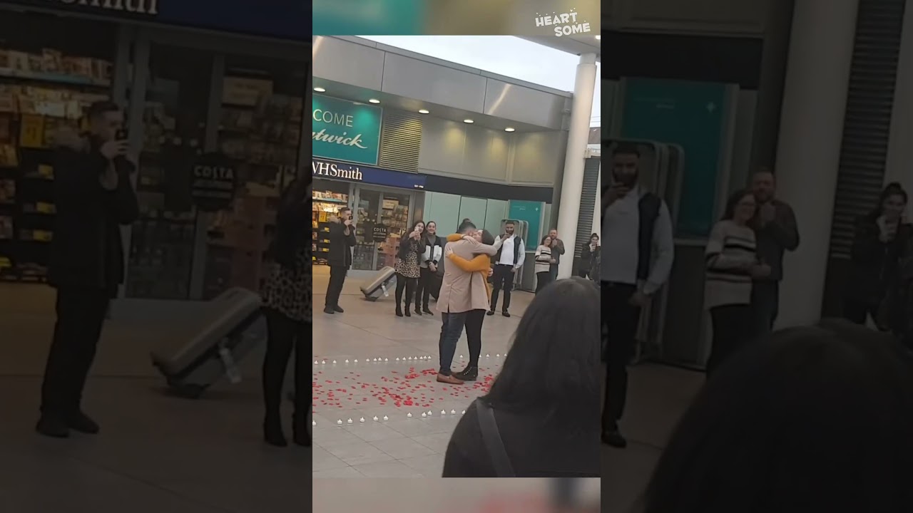 Magical Airport Proposal | Love Story Captured on Camera
