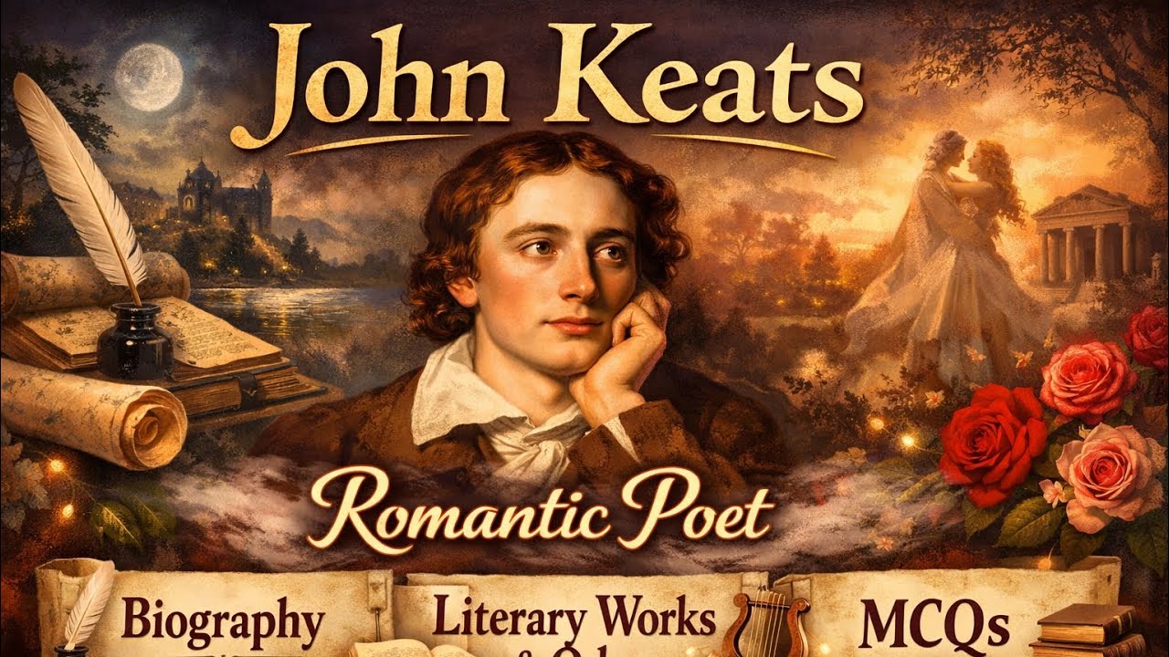 John Keats – Ode to a Nightingale Full Analysis | Themes, Symbols & MCQs