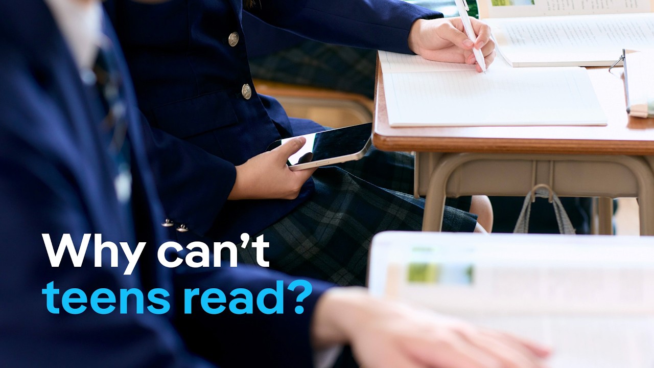 How screens have ruined teenagers' ability to pass reading tests | DW News