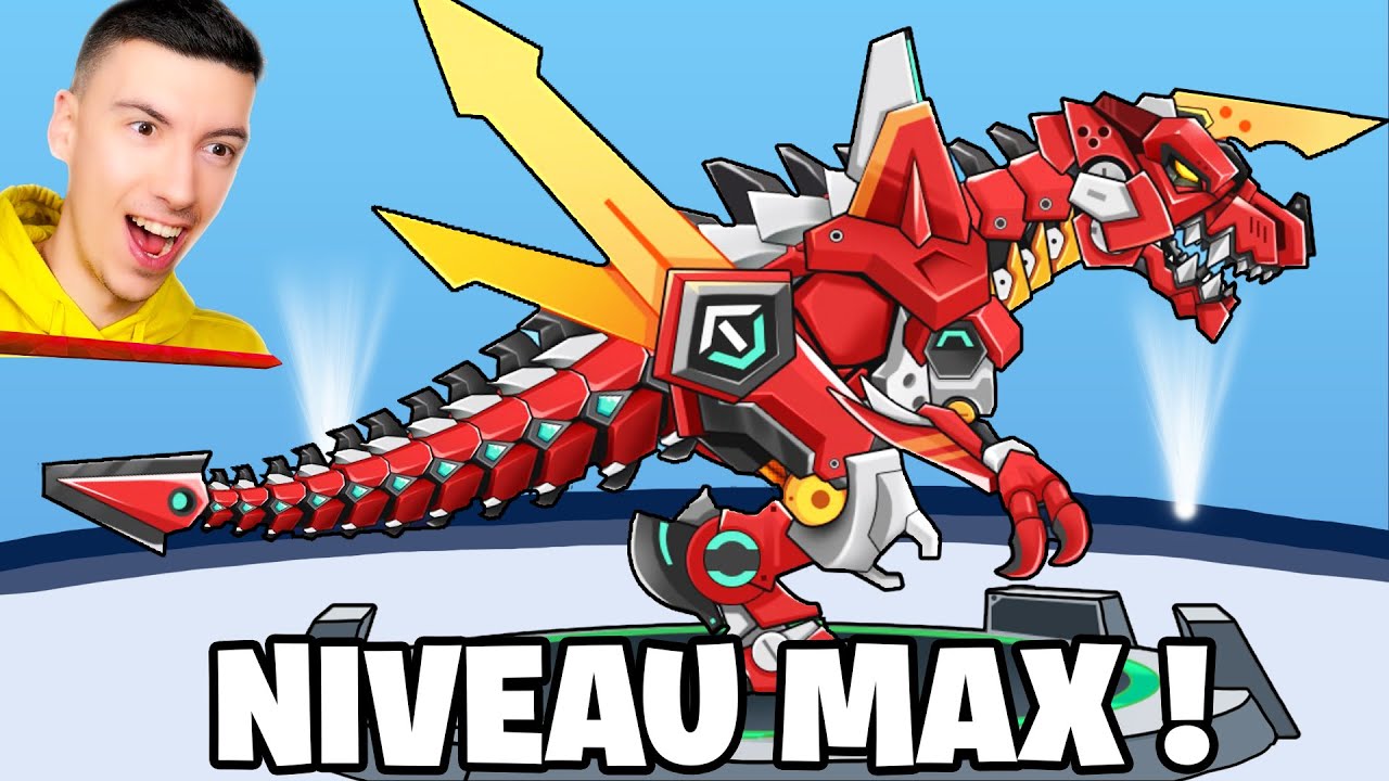 Niveau MAX du T-REX dans Mecha Colosseum !