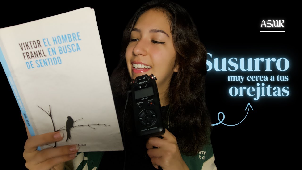 ASMR Leyendo un Libro | Susurros que garantizan 100% Cosquillas ✨