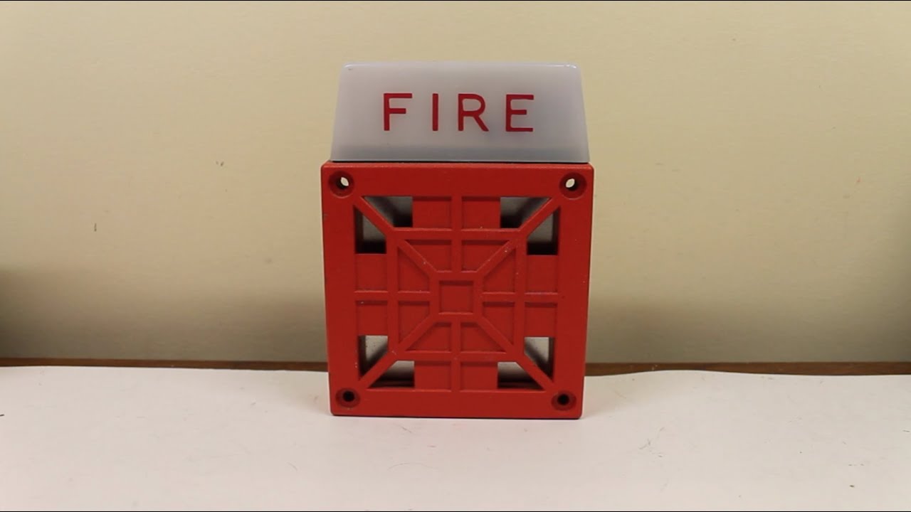 Wheelock 7002T-24 Fire Alarm Overview/Test