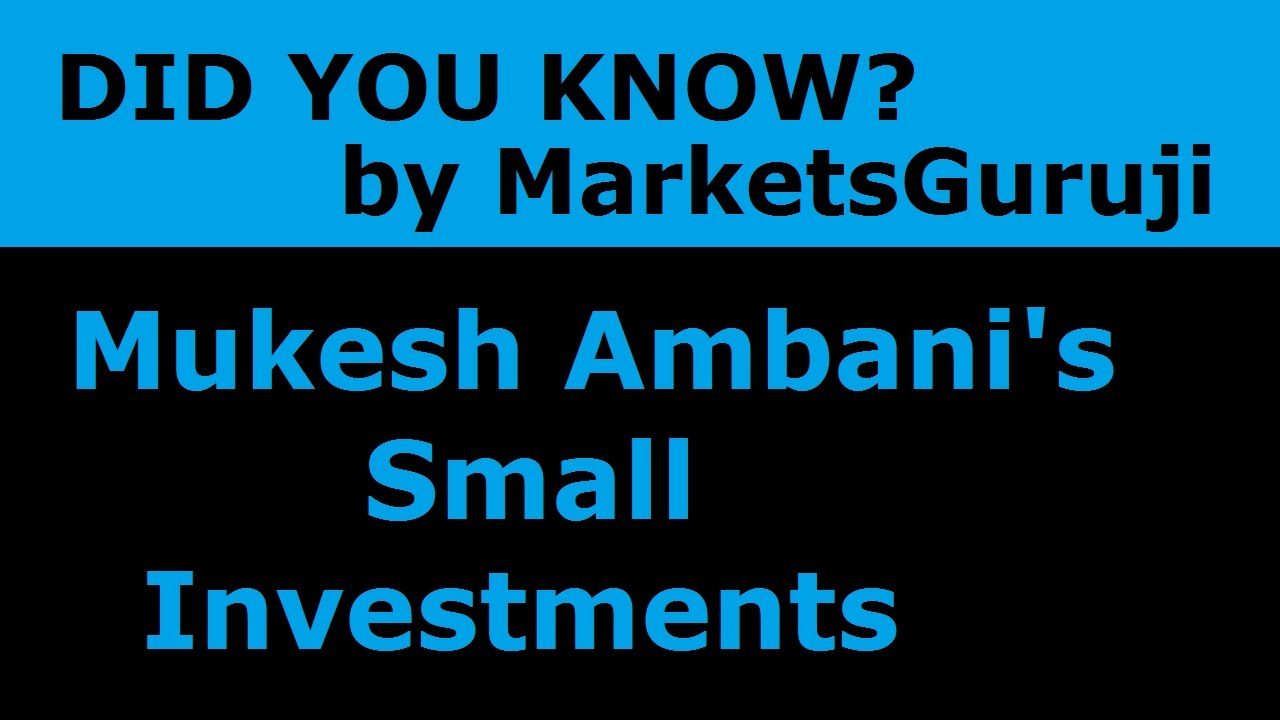Multibagger Stock 2019 in India | Mukesh Ambani's Small Investments |