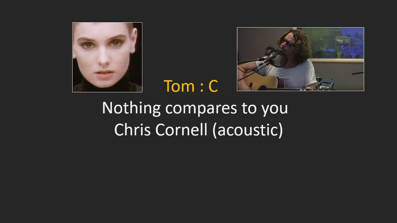 Nothing Compares To You - Chris Cornell (acoustic) Lyric and Chords