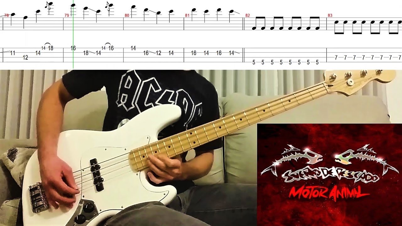 Motor Animal - Cover de Bajo + TAB | Sueño de Pescado