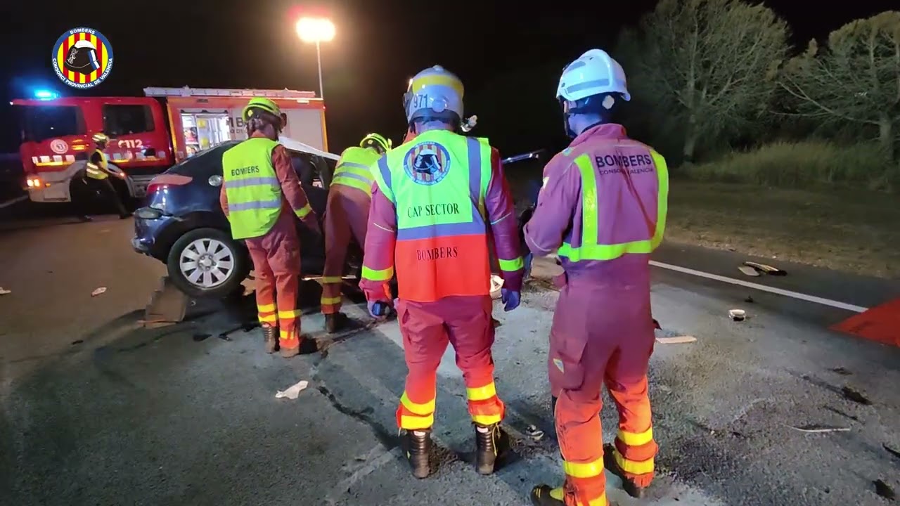 Video accidente V23 de Sagunt