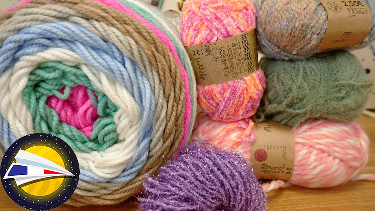 Achat XXL de pelotes de chez TEDI | MEGA pelote de 1KG & nouveaux fils