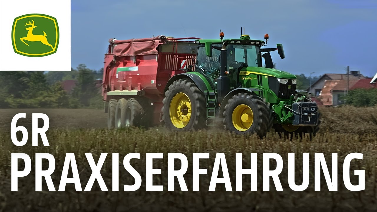 Eine klare Empfehlung für den John Deere 6R 250 von einem polnischen Betrieb