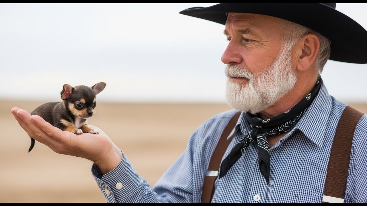 Lonely Rancher Saved A Tiny Dog... Then It Led Him to a Secret Treasure  Nest.