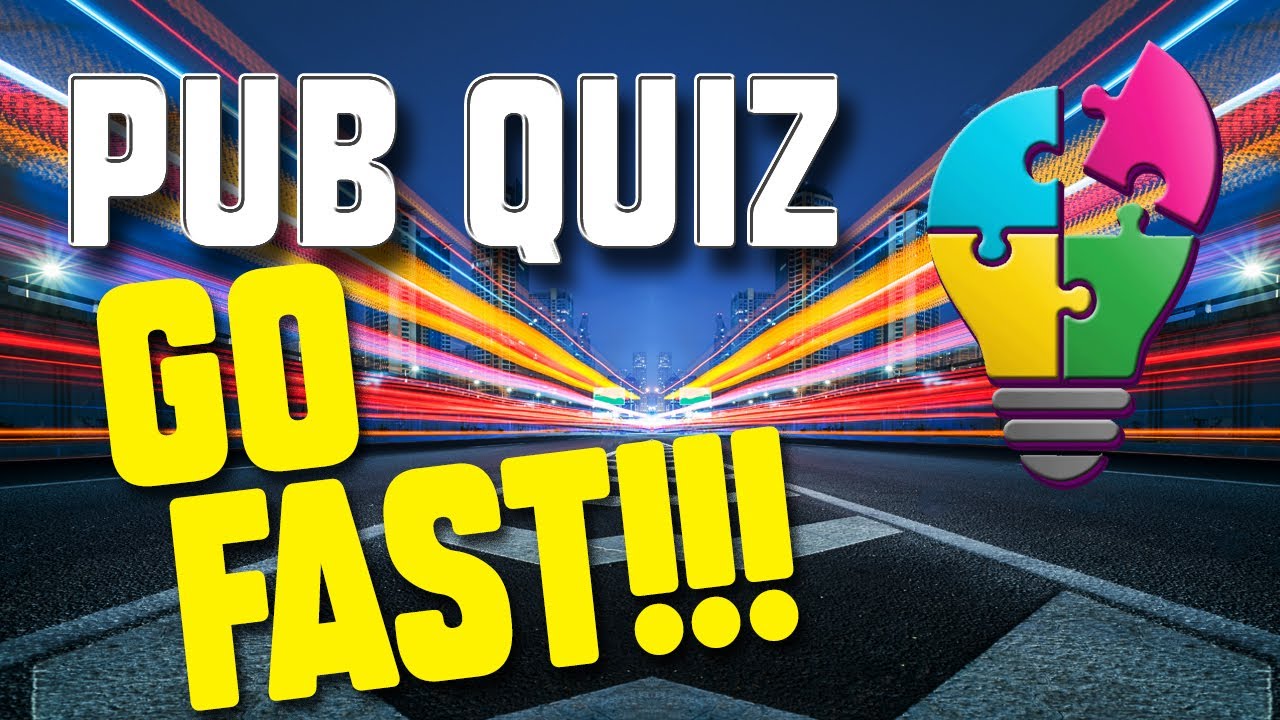 10 questions related to FAST... literal and figurative... music and film...it's all there!
