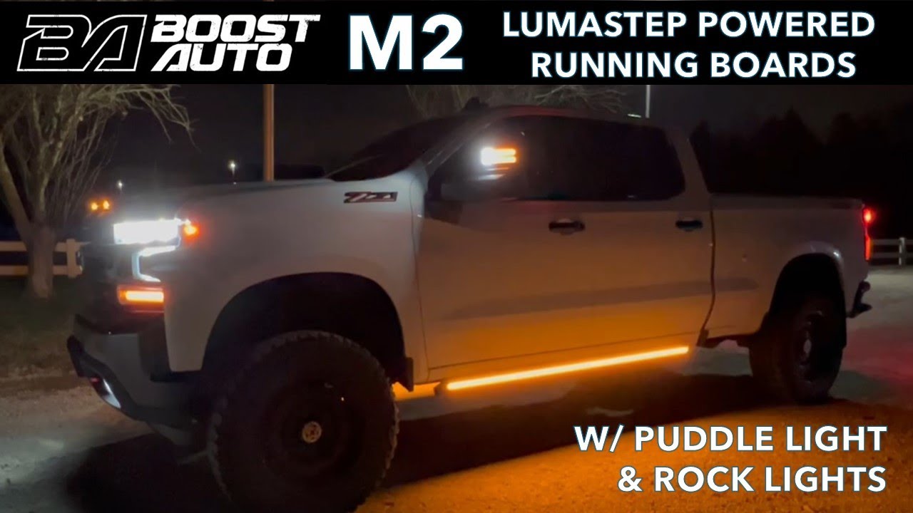 Boost Auto M2 Lumastep Install for the 2019-2025 Silverado and Sierra 1500