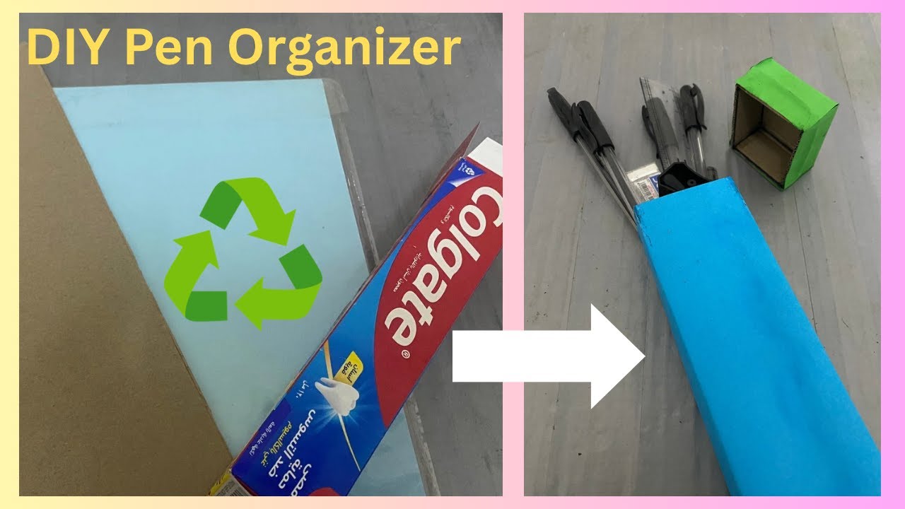 DIY Pen Organizer