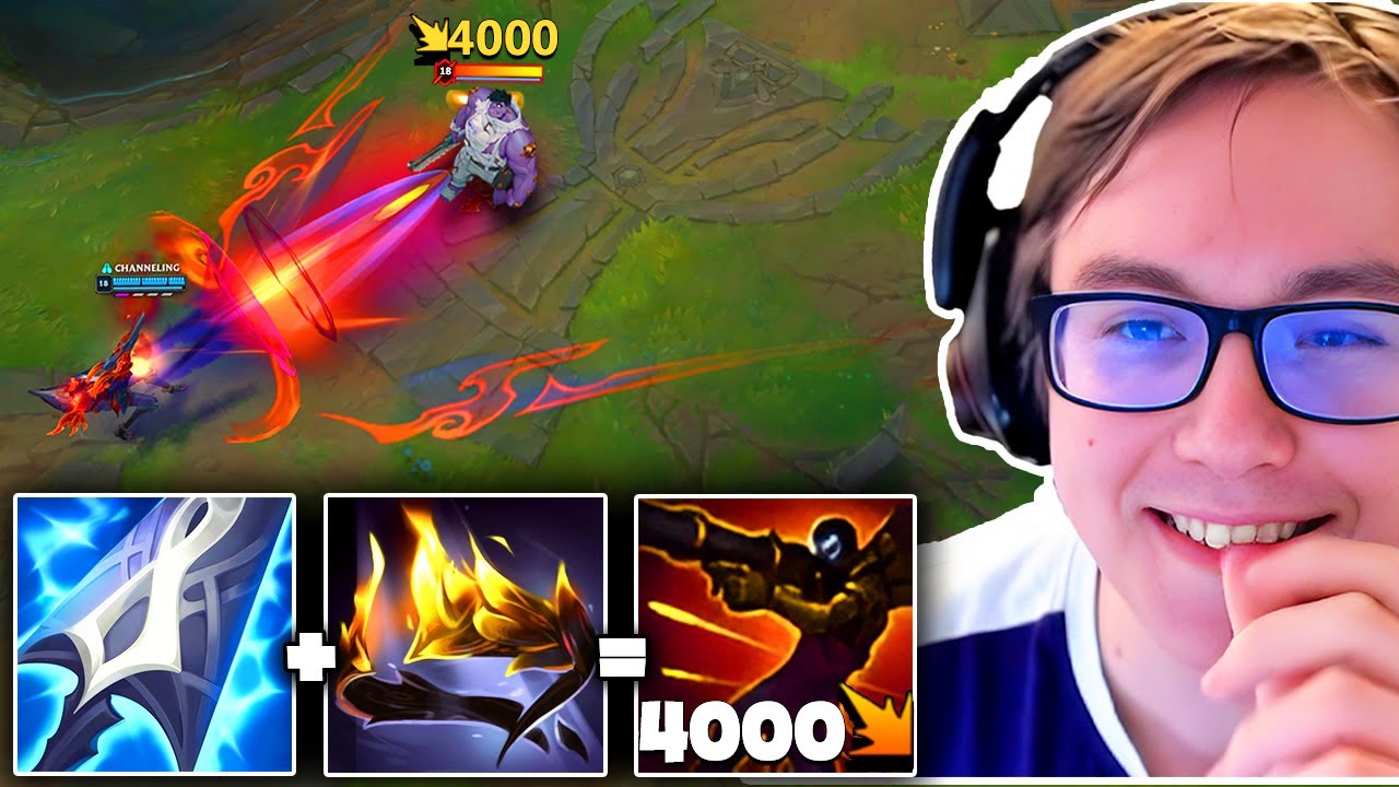 TheBausffs has a new champion Top Lane.. (Arcane Comet Blue Jhin Build)