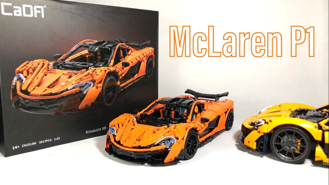 McLaren P1 CaDA Assassin XR C61513W / Lego Technic 42172 / Recenzja