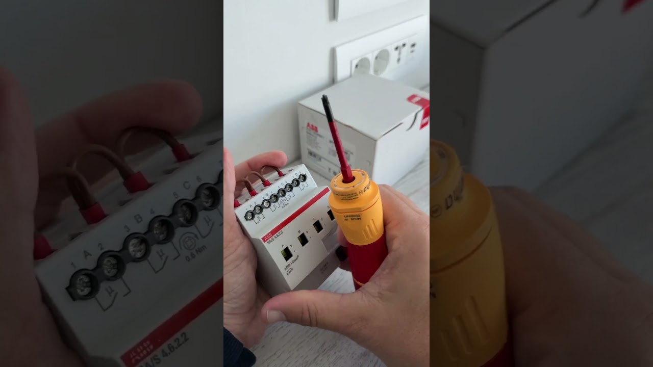 Make KNX Wiring Faster & Cleaner! ABB PS 1/4/6-KNX in Action #homeautomation #KNX #SmartHome #ABB