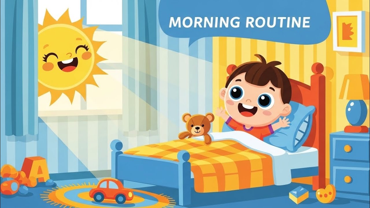Morning routine song for kids