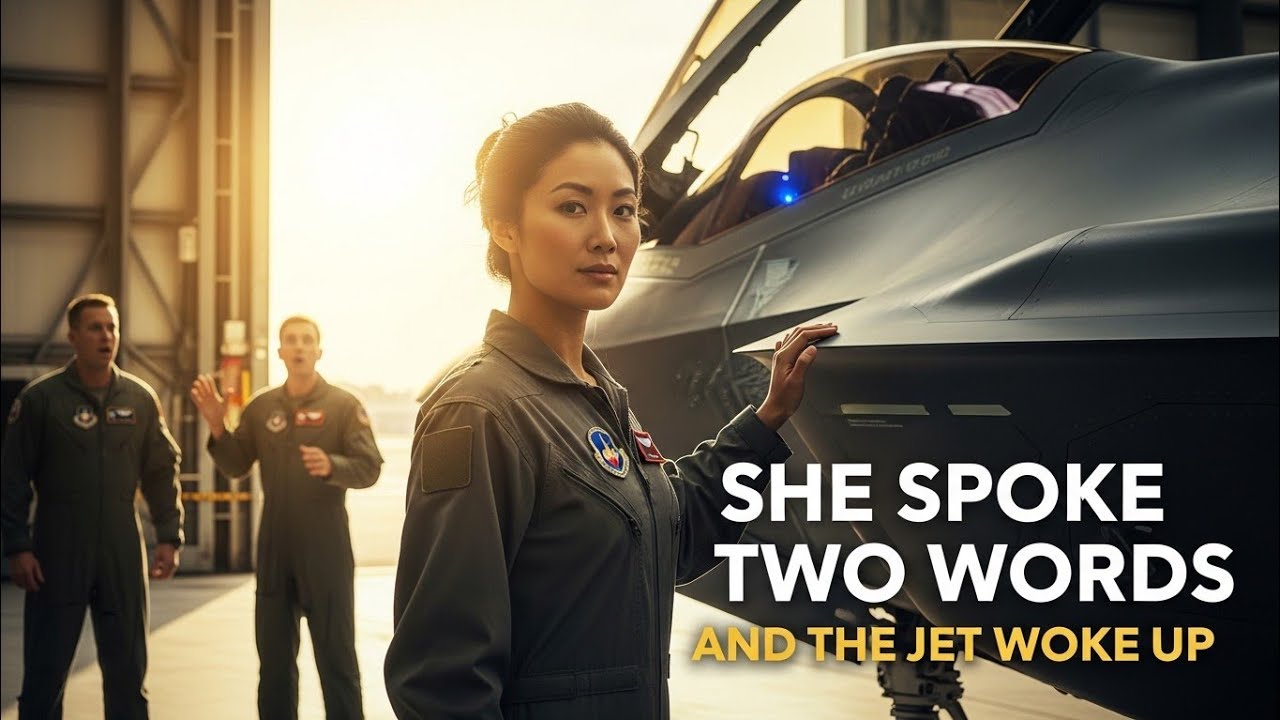 She Spoke Two Words. America's Most Classified Fighter Jet Woke Up.