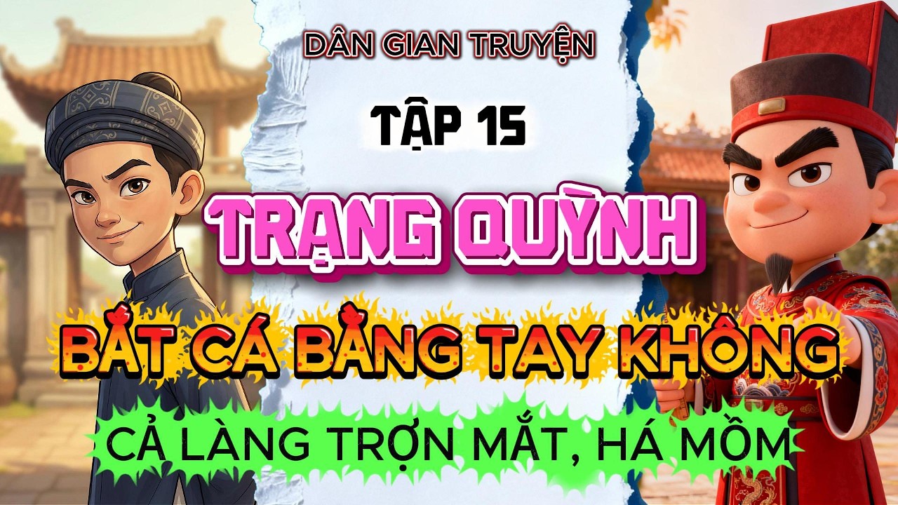 TẬP 15 | TRẠNG QUỲNH BẮT CÁ BẰNG TAY KHÔNG | DÂN GIAN TRUYỆN.