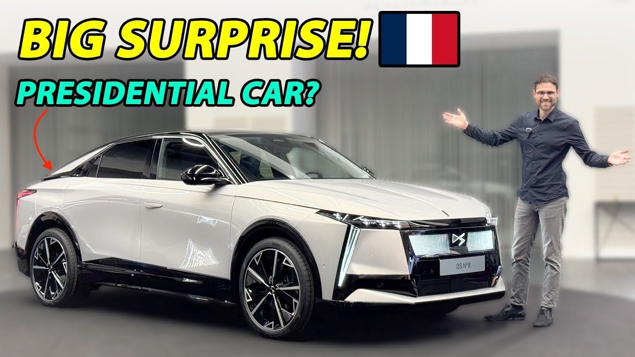 You must see THIS 😮 surprising new luxury flagship of the French car industry!🇫🇷 DS N&deg;8 REVEAL (DS8)