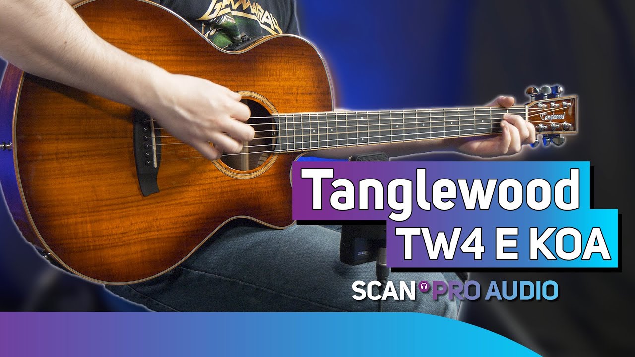 Tanglewood TW4 E KOA - No Talking, Just Playing - Demonstration