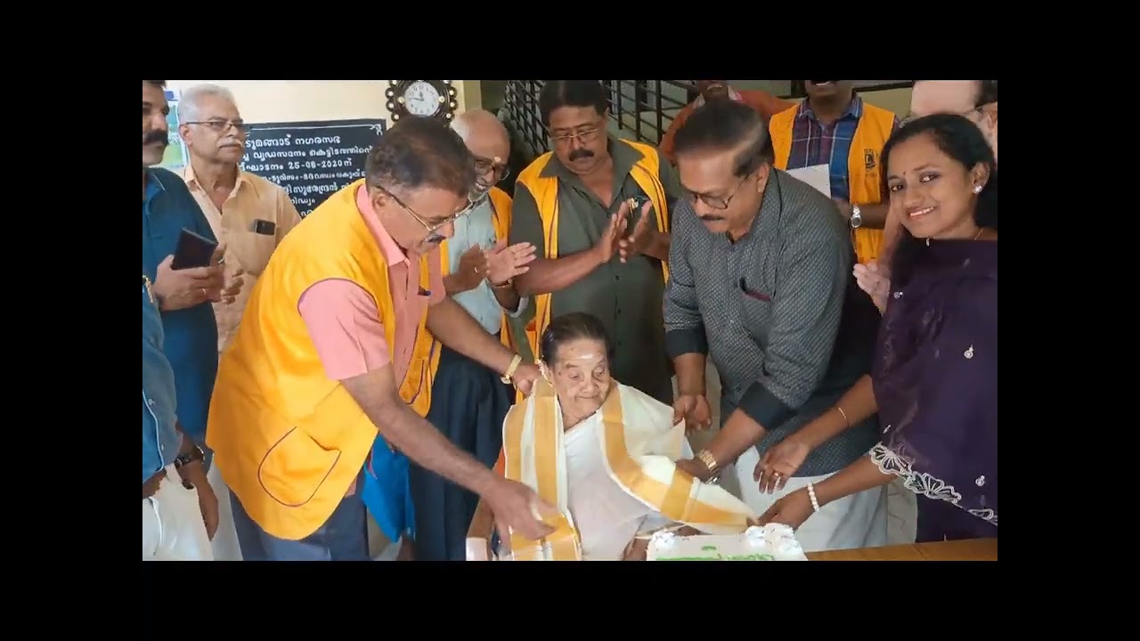 New year Celebration at Old Age Home Vaanda 