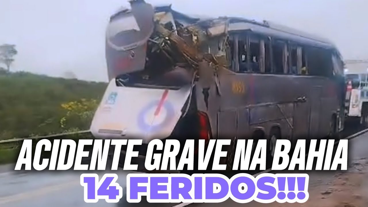 ACIDENTE NA BAHIA DEIXA VÁRIOS FERIDOS!!!!