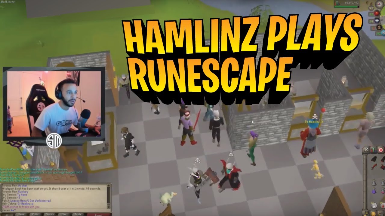 Hamlinz Plays Old School Runescape - Full Stream Gameplay